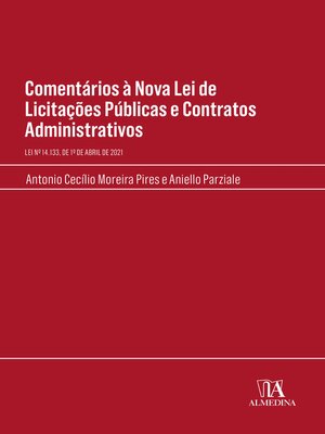 cover image of Comentários à Nova Lei de Licitações Públicas e Contratos Administrativos